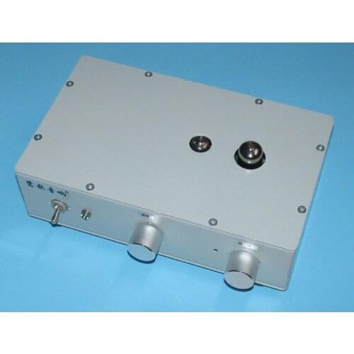Single-tube 6N6 tube preamplifier for HOOD 1969 small class A power amplifier, amplified 22 times