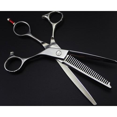 6 Inch High Grade JP 440C Thinning Cutting Dual Purpose Hair Salon Scissors Barber Hair Cutter