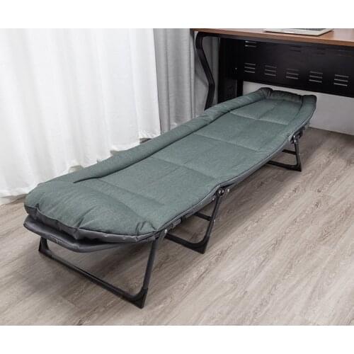 Living room folding bed recliner office lunch break bed outdoor self-driving tour simple folding bed beach recliner
