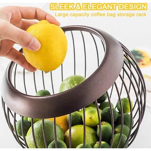 20x19cm Iron Storage Fruit Plate Drain Basket Modern Home Storage Basket Nordic Style Fruit Plate Fruit Basket