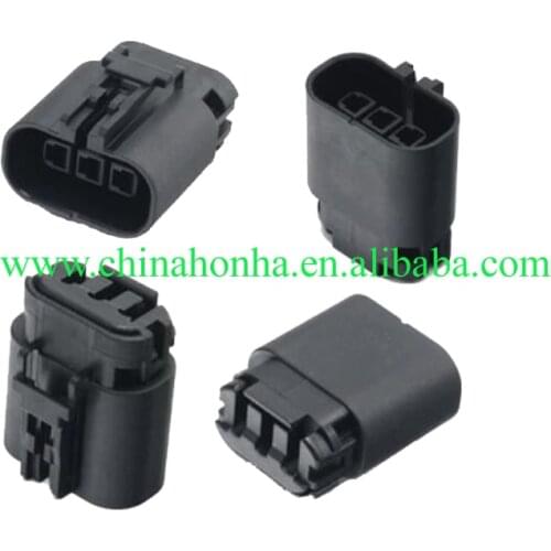 10pcs 3 Pin 2.8mm O2 Sensor Connector 7223-1834-40 Automotive Ignition Coil Female Plug