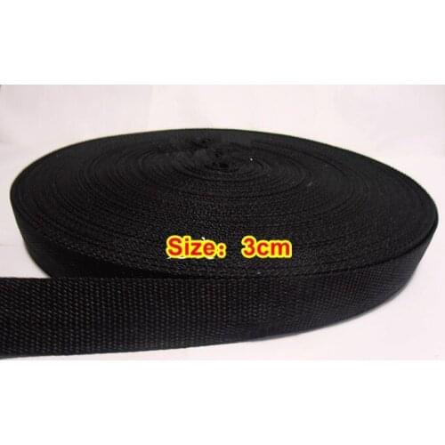 3cm 50meters Polypropylene webbing ribbon tape for bags and hand made sewing accessories belt