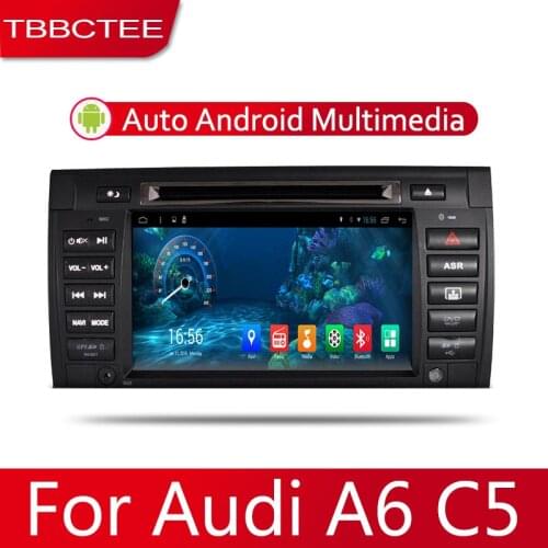 2din Car multimedia Android Autoradio Car Radio GPS player For Audi A6 C5 1997~2006 Bluetooth WiFi Mirror link Navi DVD