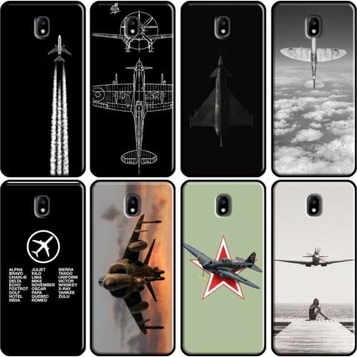 Airplane Aircraft Cover For Samsung Galaxy J1 J3 J4 J5 J6 J7 2016 2017 A3 A5 A6 A8 A9 J2 Core J8 2018 Cover