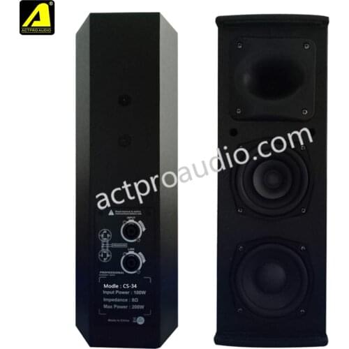 CS34 3inch 4inch 5inch column speaker KA12A KA15A 12inch 15inch subwoofer portable church line array speakers