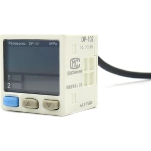 DP-101 NPN Digital Vacuum Negative Pressure Sensor Pressure Controller -100 to +100 kPa 100% New & Original