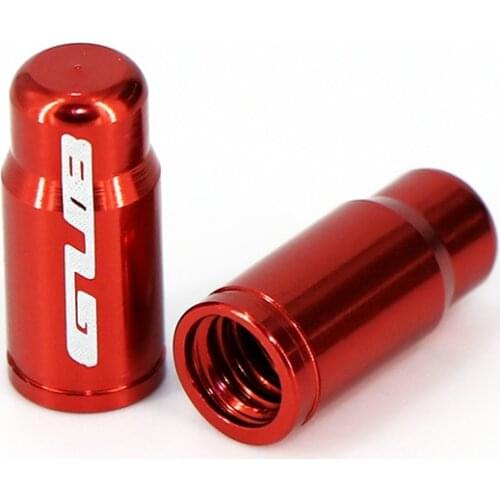 GUB 4pcs Bike Wheel Tyre Cap Aluminum Bicycle Valve Cap MTB Road Cycling Motorcycle Tire Protector Schrader/Presta Accessories