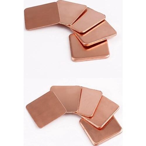 0.3mm 0.4mm 0.5mm 0.6mm 0.8mm 1mm 1.2mm 1.5mm Copper Shim Heatsink Thermal Pad GPU CPU Laptop thickness