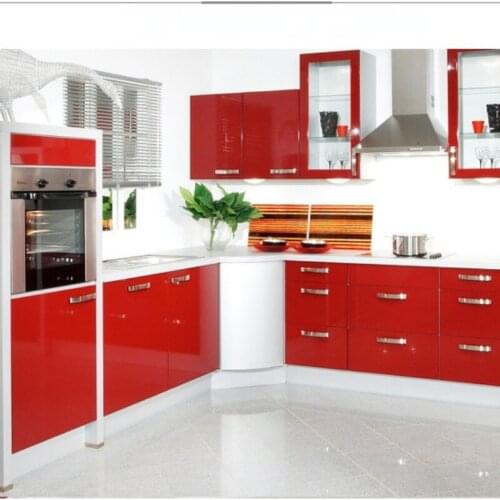 Wall Paper Kitchen Cabinet Self-adhesive Oil Proof Sticker High Temperature Resistant Sticker Furniture Door Renovation Paper