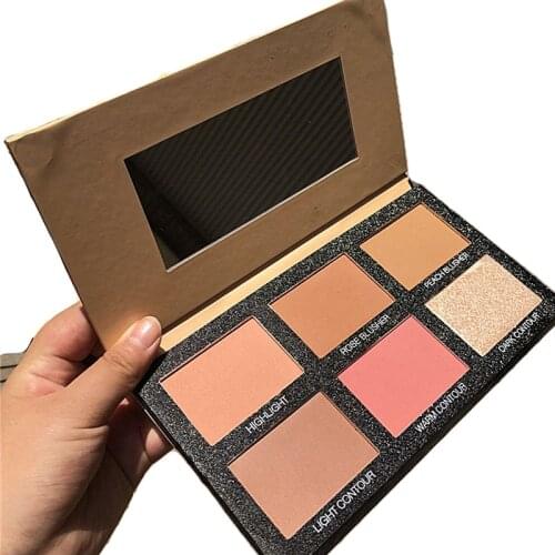 4 Color Makeup Highlighter Palette Illuminator Contouring Makeup Face Brighten Concealer Highlighter Bronzer Face Glow Cosmetic