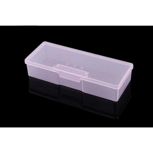 Plastic Nail Art Storage Box Storage Display Box Case for Jewelry Beads Pills Nail Art Tips Portable Nail Art Equipment Tool NEW