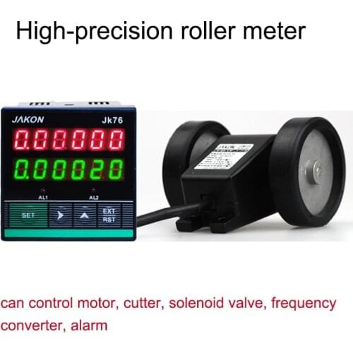 Roller type electronic digital meter meter high precision cloth tester code meter reversible counter meter