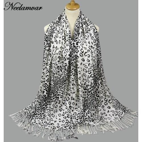 New Leopard Brand cotton Scarf Warm Thick Multi Colors Shawl Women Scarf Soft Scarves Free Shipping