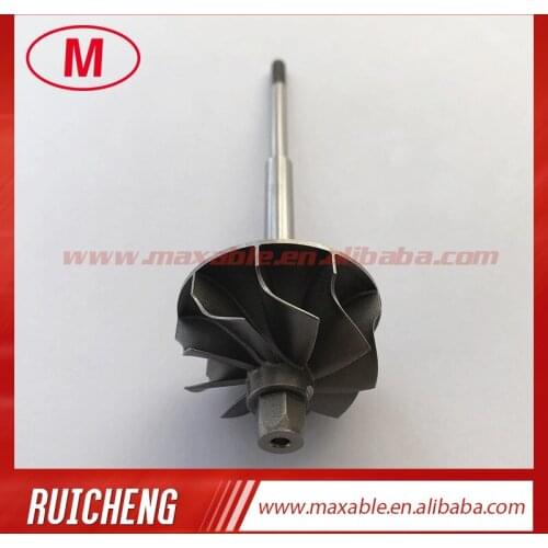 KP35 31.00/34.70mm double ring 9 blades turbocharger turbine wheel&shaft/turbo wheel