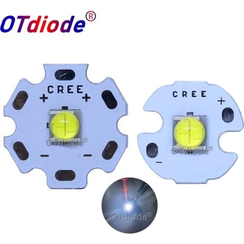 1PCS 10W Genesis 9-11V 1A Ceramic 5050 Cold White 6500K High Power LED Emitter Diode replace XML2 For Car Light DIY