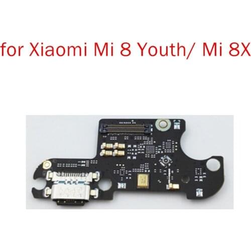 10pcs for Xiaomi Mi 8 Lite/ Mi 8X USB Charger Dock Connector Connecting Charging Flex Cable Repair Spare Parts Test QC