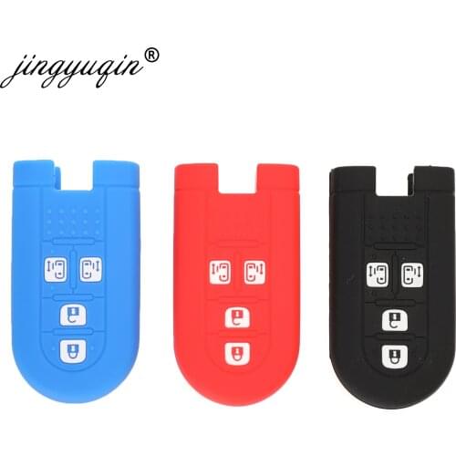 30pcs Silicone Key Case for TOYOTA TANK ROOMY Alphard Daihatsu LA600S LA610S LA150S K Car MPV Remote Fob Cover Protect Skin Hood