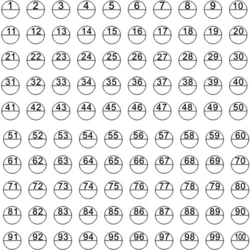 Diamond Painting Number Stickers DIY Label Paper for Distinguish Color Symbols Painting with Diamonds Storage Boxes Accessories