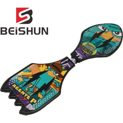 Vitality Board Plastic Skateboard Childrens New Wear-resistant Flash Wheel Tour Dragon Board Scooter