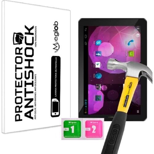 Screen protector Anti-Shock Anti-scratch Anti-Shatter compatible with Tablet Denver TAD-70102G