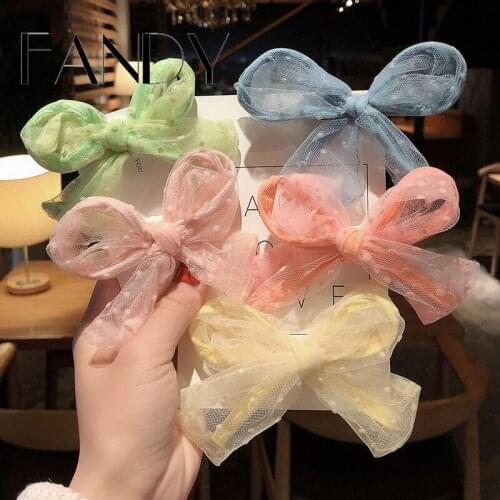 2020 Hair Bows For Girls Solid Knot Hair Clips Baby Mini Hairpins Handmade Barrettes Headwear For Girls Knot Hair Accessories