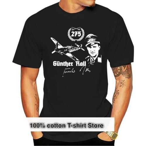 Gunther Rall Jagdflieger Luftwaffe Me109 Pilot Ritterkreuz Trager T Shirt #19750