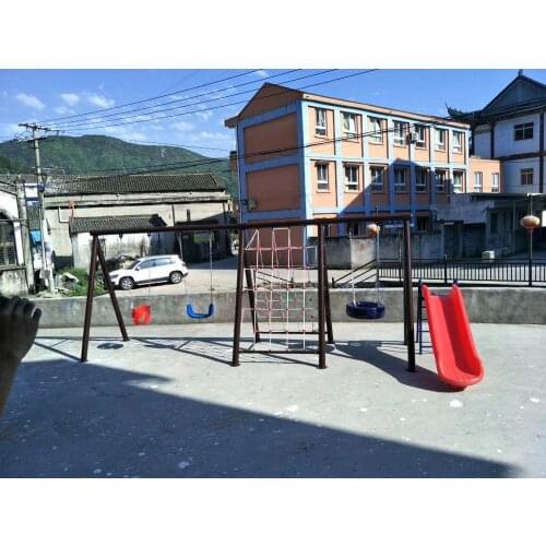 Outdoor baby swing chair playground childrens plastic slide garden toys seat kids monkey bars set children child swing nest 107