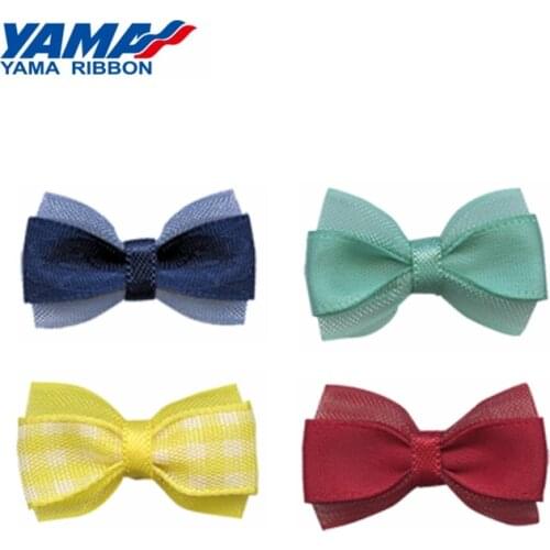 YAMA Ribbons Bow Tie Width 28mm±3mm 200pcs/bag Satin Organza Ribbon for Wedding Decoration Hair Accessories DIY Crafts