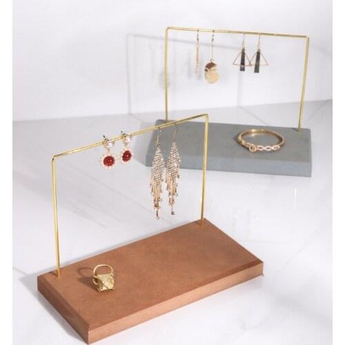 Metal Earrings Display Stand Jewelry Display Holder Pendant Display Rack
