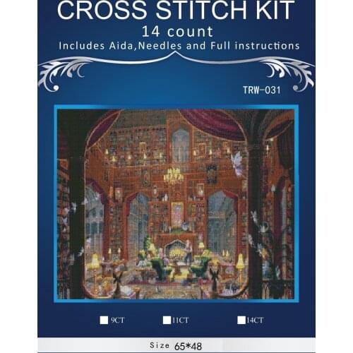 New Embroidery Counted Cross Stitch Kits Needlework - Crafts 14 ct DMC DIY Arts Handmade Decor - Night dream