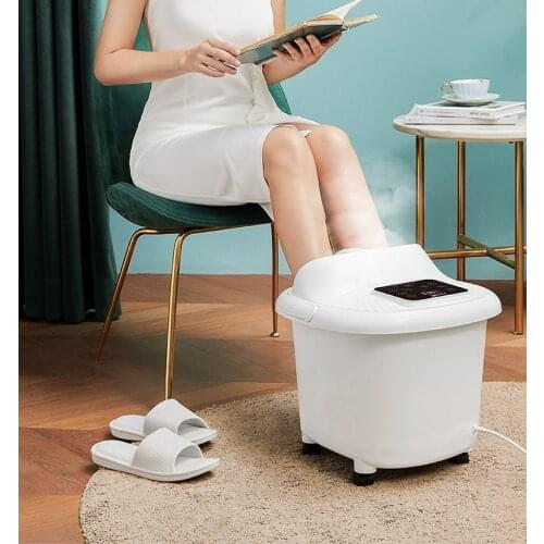 Full automatic electric foot care bucket constant temperature heating pedicure basin intelligent household massage barrel