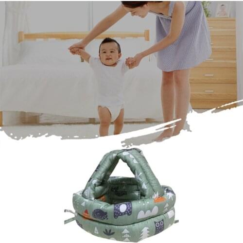 Baby Toddler Cap Anti-collision Protective Hat Baby Safety Helmet Soft Comfortable Head Security&Protection Adjustable