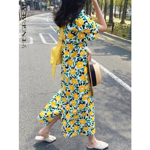 Цветочные летние платья Shengpalae China At AliExpress