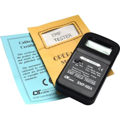 EMF-822A Electromagnetic Wave Tester EMF822A Field Strength Instrument Gauss Meter Electric Radiation Levels Power Lines
