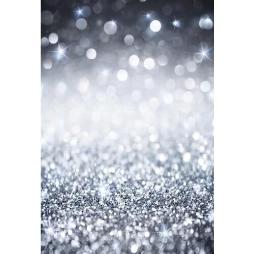 Gray Photography Backdrops Dots Sparking Bokeh Background for Photo Studio Wedding Photos Baby Shower Photophone Photocall Vinyl