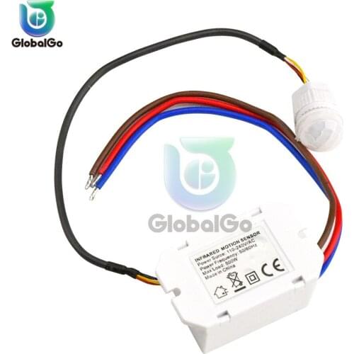 High Power Intelligent Separate Human Body Infrared Sensor Switch 110V/220V Four-wire with Separate Fire Infrared Sensor Switch