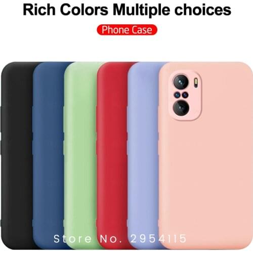 Liquid Silicone Soft Phone Covers Case For Pocophone Poxo Poko Little Poco F3 F 3 Xiaomi Shockproof Protect Coque PocoF3 6.67