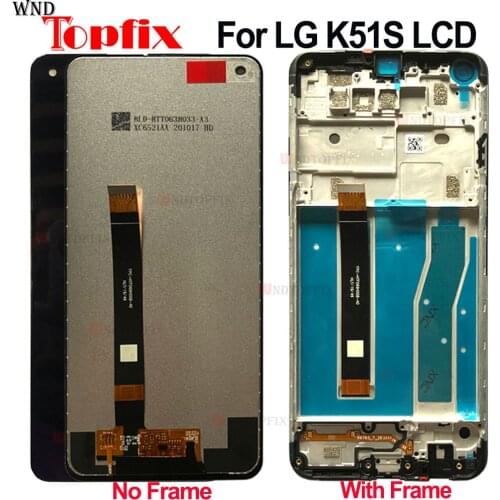6.55" For LG K51S LCD LMK510EMW LM-K510EMW Display Touch Screen Digitizer Assembly Replacement Accessory For LG K51S LCD
