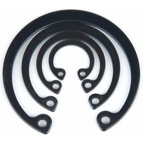 1-100PCS Circlips For A Hole 65Manganese Steel Hole Retaining Ring Bearing Retainer M8 M9 M10 M11 M12-M120