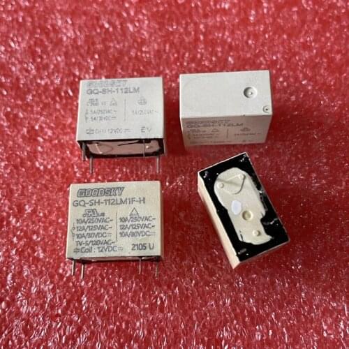 10pcs/lot 100%Original New Relay RWH-SS-105DM 5VDC RWH-SS-112DM 12VDC RWH-SH-124DM 24VDC RWH SS 112DM 12V 5V 24V 4PIN 15A