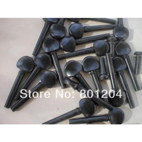 5 sets Violin pegs 20 pcs with 5 pcs Violin ebony end pin all 4/4