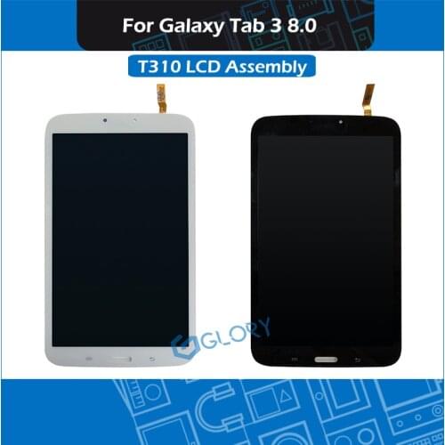 8 inch T310 LCD screen assembly For Samsung Galaxy Tab3 8.0 SM-T310 Touch Screen Digitizer LCD Display Assembly Replacement