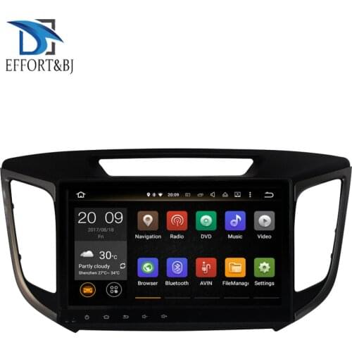 Octa Core Android 9.0 Car GPS For Hyundai Creta IX25 2014-2016with 4GB RAM Wifi BT RDS GPS Radio Navigation Map Head Unit player