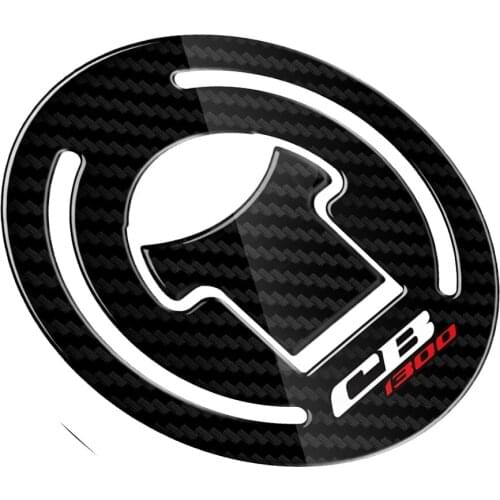CB 1300 X4 Tank Cap Cover Pad Motorcycle sticker Fuel Gas Cap Protector Decals Case for HONDA CB1300 X4 1998-2003 3D Carbon-look