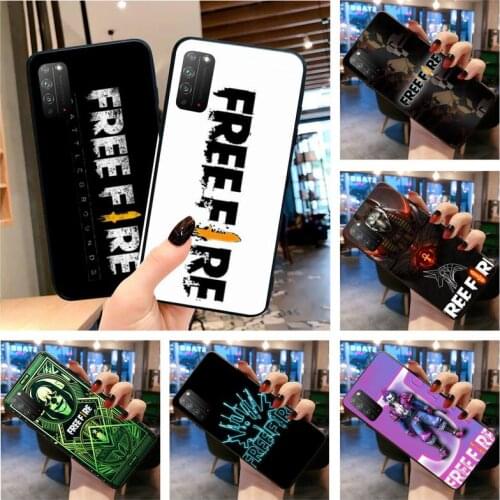Shooting Game Free Fire Phone Case for Huawei Honor 30 20 10 9 8 8x 8c v30 Lite view 7A pro