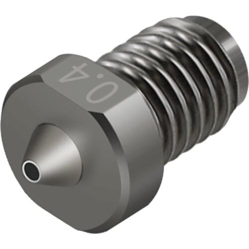 1PC Hardened Steel TT3D Nozzle V6 Nozzle for 3D Printers Hotend 3D Printer Nozzle for E3D Hotend Titan Extruder Prusa i3 MK3