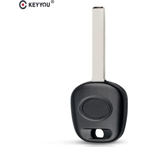 KEYYOU New Transponder Blank Key Shell Car Key Case Fob Cover For Toyota Corlla With VA2 Blade