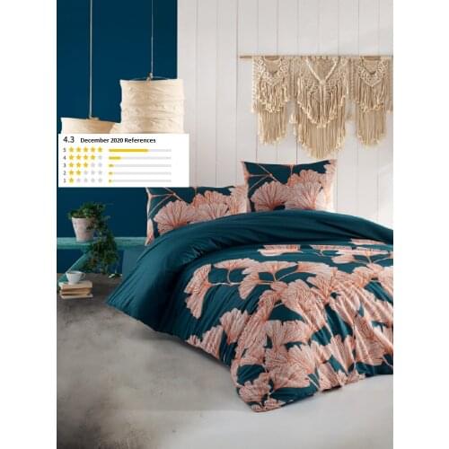 ORGANIC COTTON BEDDING SET 200X220 4 PIECES