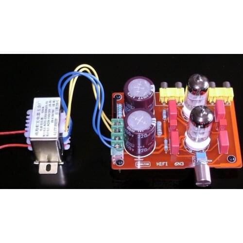 6N3 tube pre-amp board,(With transformer)/Electronic valve amplifier board