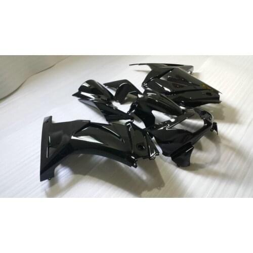 Injection Mold Fairing kit for KAWASAKI Ninja ZX250R 08 09 10 12 ZX 250R EX250 2008 2012 gloss black Fairings set+gifts VX20